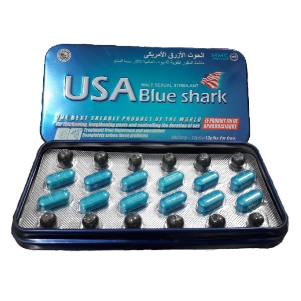 USA Blue Shark Penis Sertleştirici ve Geciktirici Hap Gecktirici